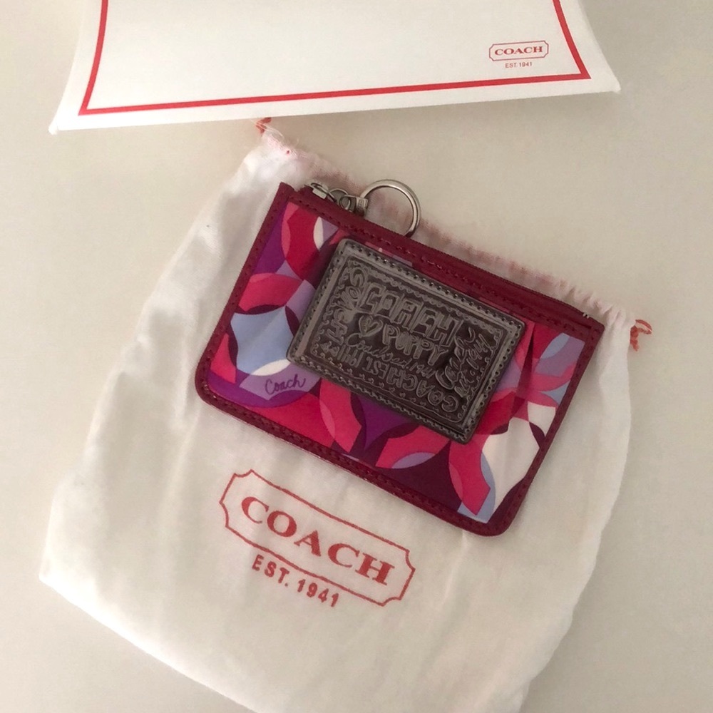 Coach Poppy Collection Change Purse